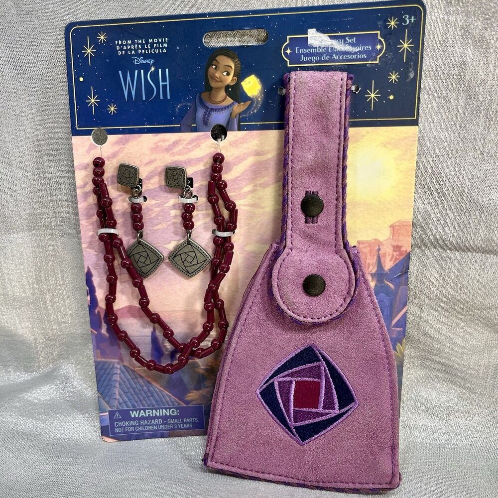 Disney Parks Disney 100 Wish Asha Costume Accessory Set for Kids New